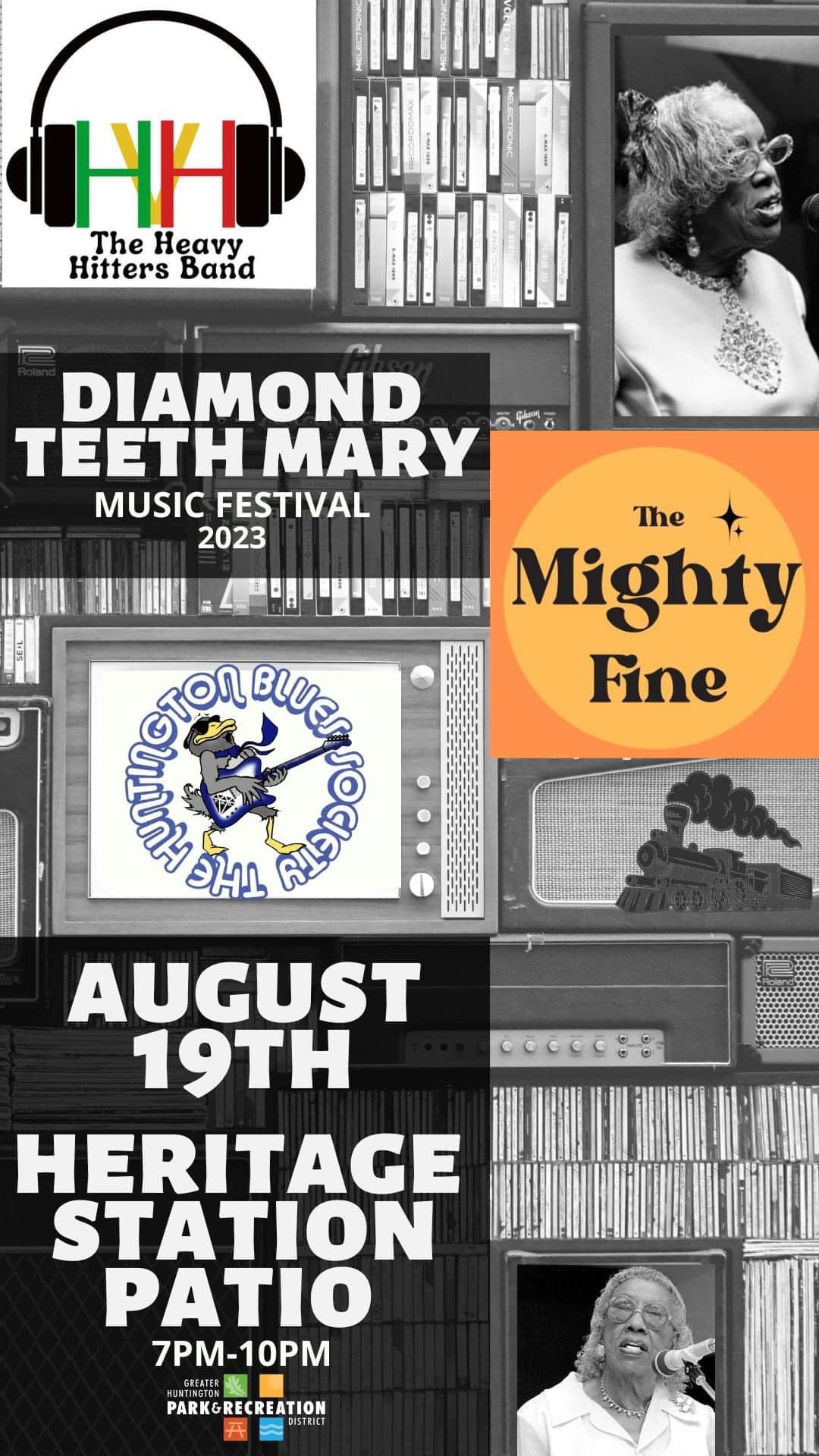diamond teeth mary huntington wv west virginia blues arts festival